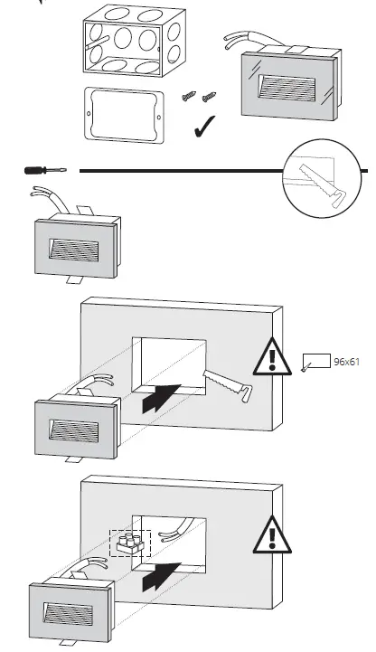 33695 GLASI LED Recessed Light Fitting 3