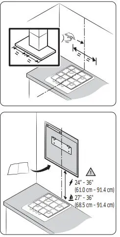 SAMSUNG NK30CB700WCGAA Bespoke Chimney Hood-fig11