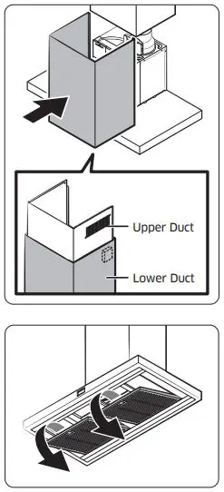 SAMSUNG NK30CB700WCGAA Bespoke Chimney Hood-fig26