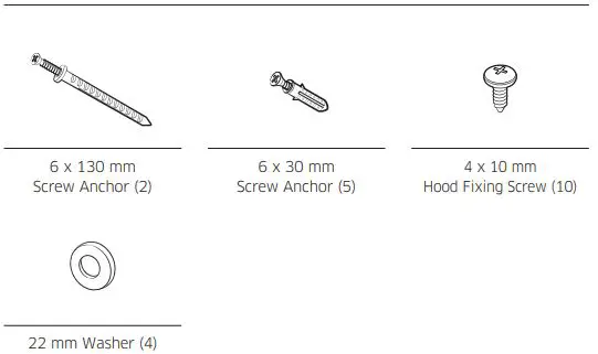 SAMSUNG NK30CB700WCGAA Bespoke Chimney Hood-fig6