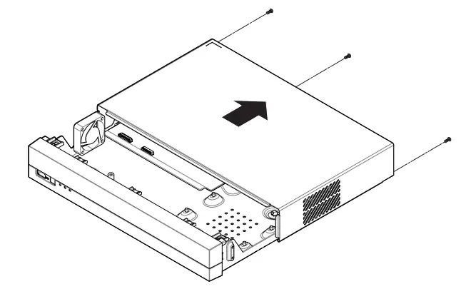 WISeNeT ARD-1610 Digital Video Recorder - cover back