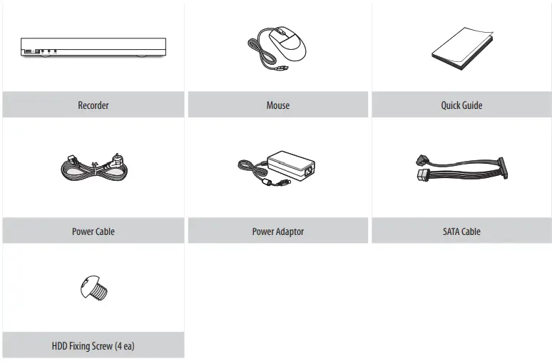 WISeNeT ARD-1610 Digital Video Recorder - fig