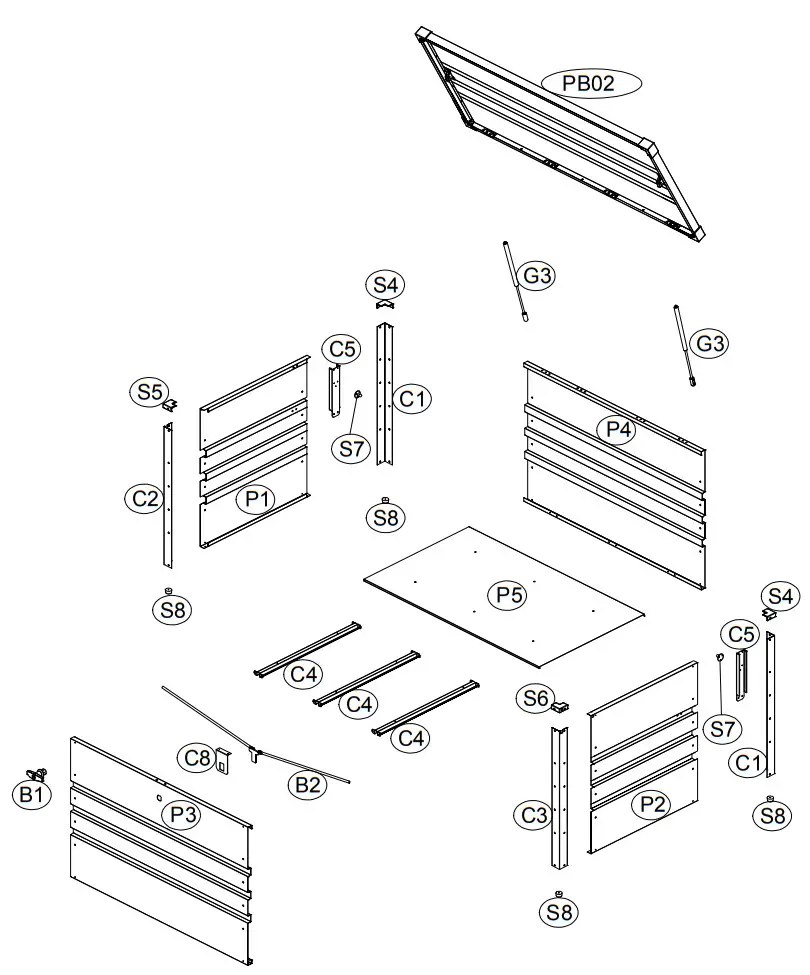 Hoggar BERGEN SKY 400L - fig