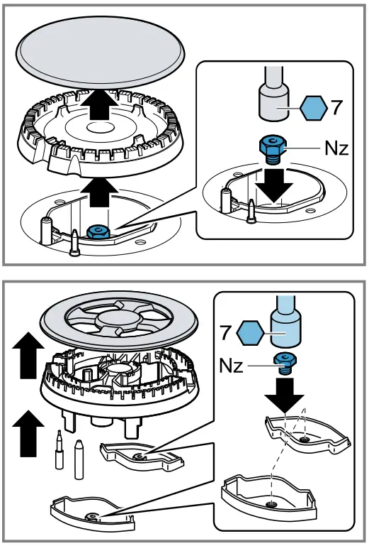 Replacing the injectors