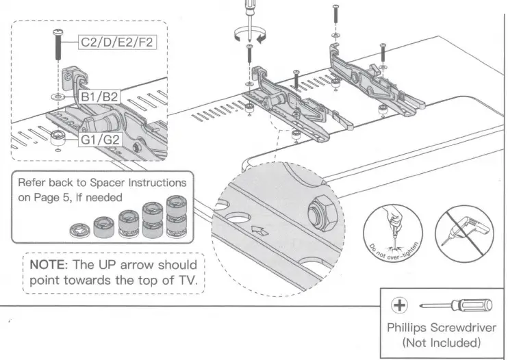 ERGOAV ERMTS1-01B Tilt Mount for TVs up to 32 17