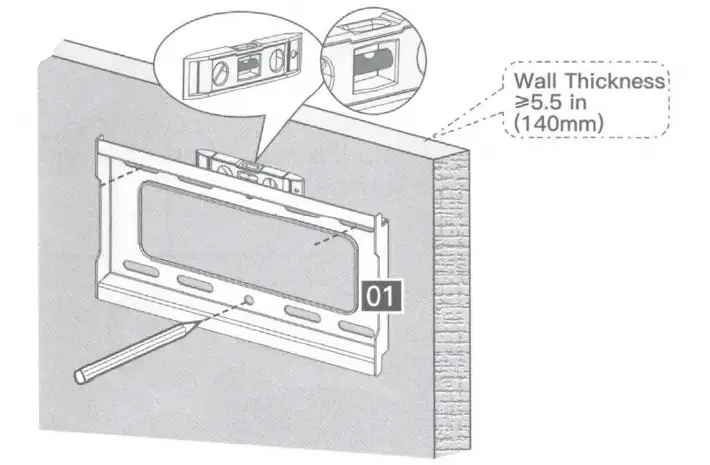 ERGOAV ERMTS1-01B Tilt Mount for TVs up to 32 33