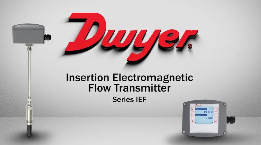 Dwyer Series Ief Insertion Electromagnetic Flow Transmitter Instruction Manual