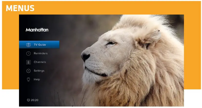 Manhattan SX Freesat Satellite Box - Browsing Series & Repeats 1