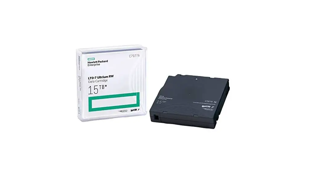 Hewlett Packard Enterprise (hpe) C7977a Lto-7 Ultrium-15 Tb-rw Data Cartridge Specification And Datasheet