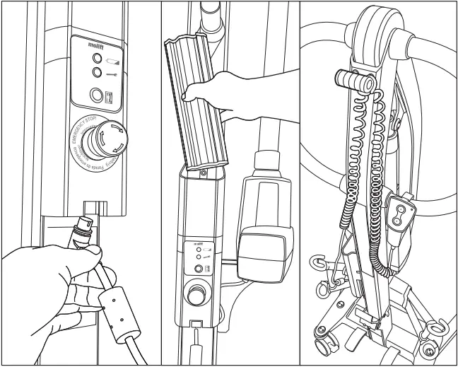 molift Smart 150 - Battery and Hand control