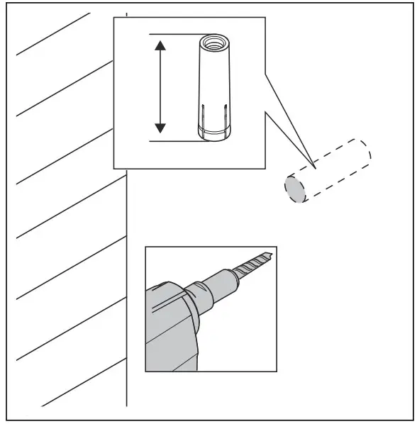 To attach the expander bolt