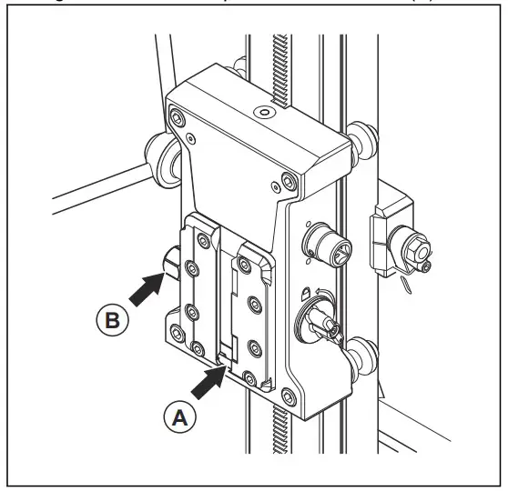 To attach the drill motor