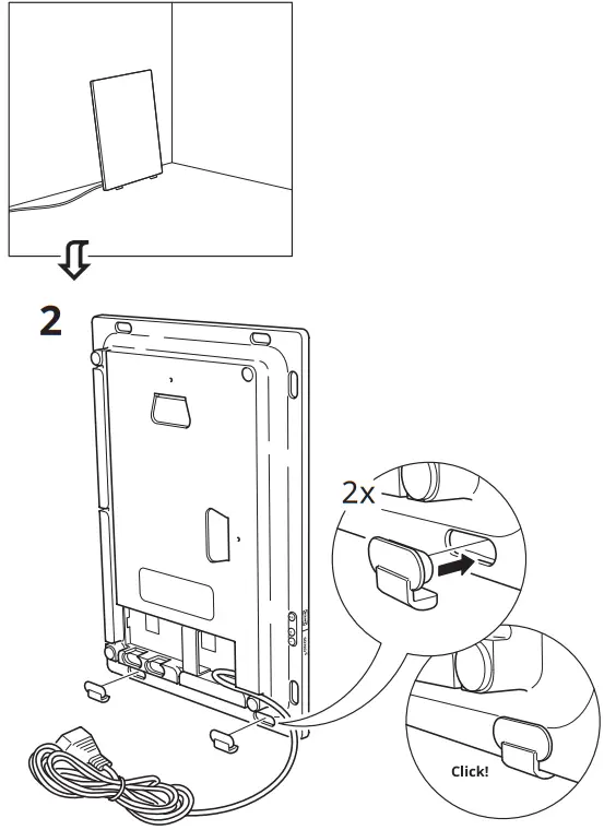 IKEA SYMFONISK Cadre À Wi Fi Speaker Blanc - Fig 3