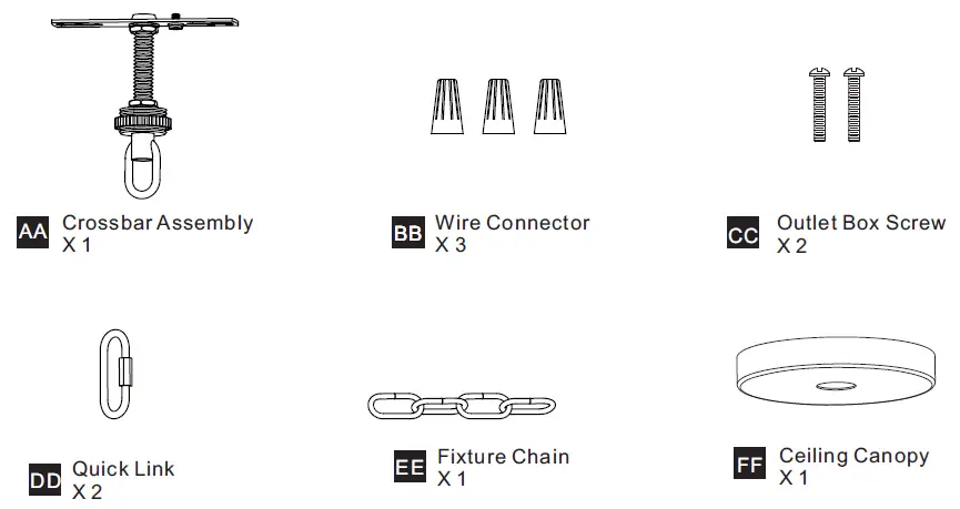 QUOIZEL-LGR5026MBK-Legare-5-Light-Matte-Black-Chandelier-fig- (3)