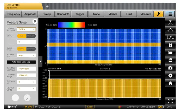 INNO Instrument 5G SMARTTM Handheld Spectrum Analyzer - ALLOCATION