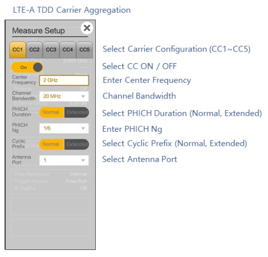 INNO Instrument 5G SMARTTM Handheld Spectrum Analyzer - CARRIER 1