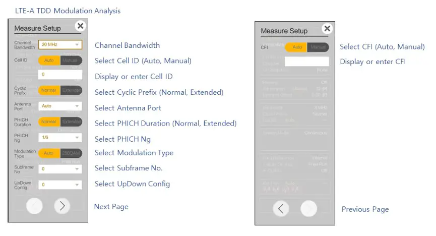INNO Instrument 5G SMARTTM Handheld Spectrum Analyzer - CONFIGURING