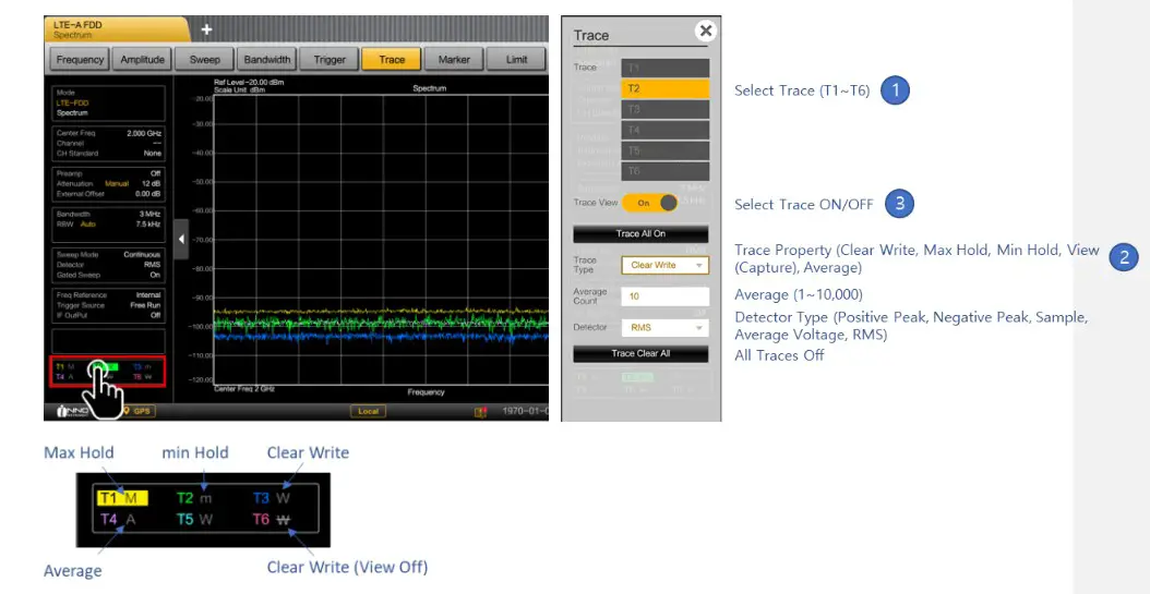 INNO Instrument 5G SMARTTM Handheld Spectrum Analyzer - Capture1