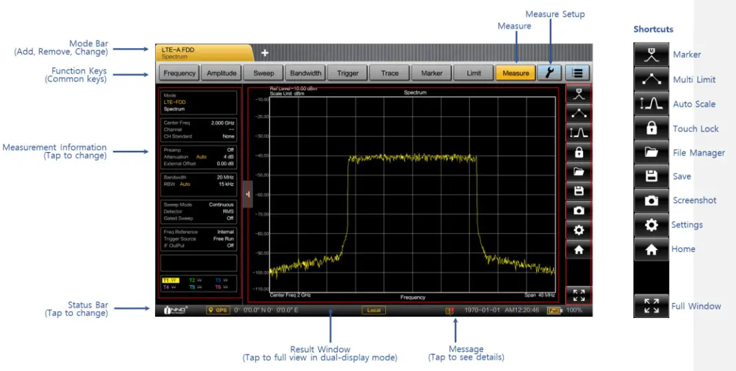 INNO Instrument 5G SMARTTM Handheld Spectrum Analyzer - ELEMENTS 1