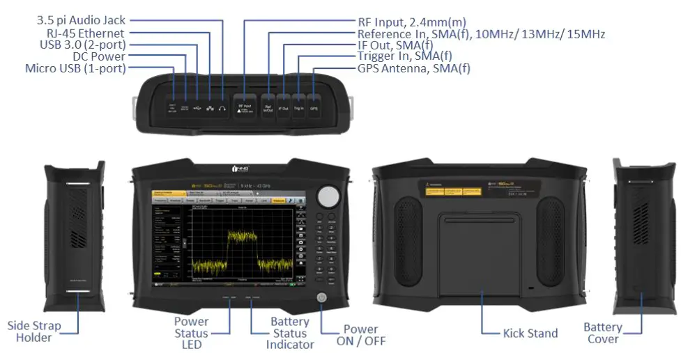 INNO Instrument 5G SMARTTM Handheld Spectrum Analyzer - INSTRUMENT
