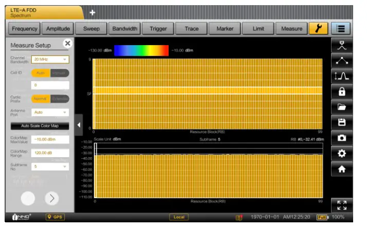 INNO Instrument 5G SMARTTM Handheld Spectrum Analyzer - Map S