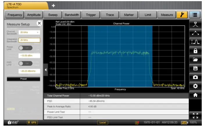 INNO Instrument 5G SMARTTM Handheld Spectrum Analyzer - POWER