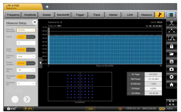 INNO Instrument 5G SMARTTM Handheld Spectrum Analyzer - Power s