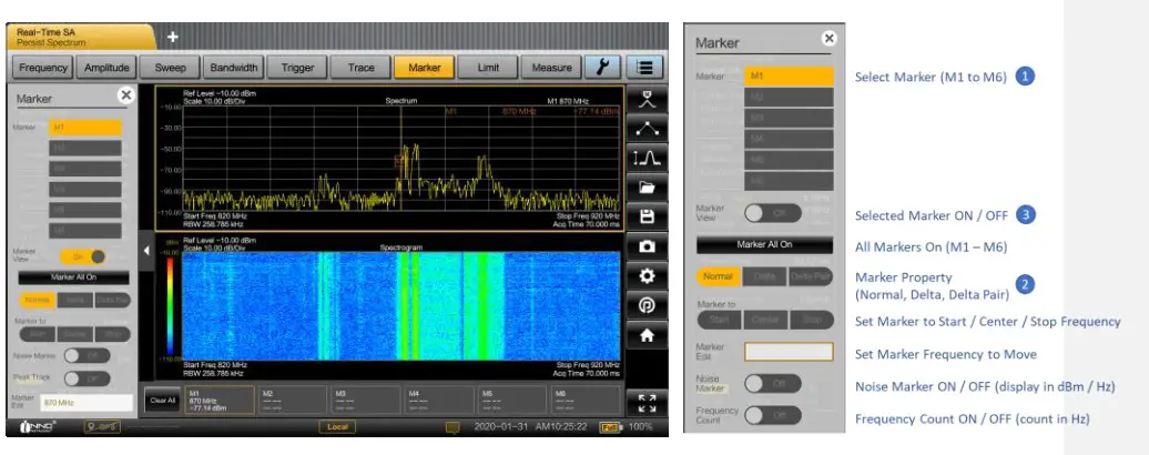 INNO Instrument 5G SMARTTM Handheld Spectrum Analyzer - Search