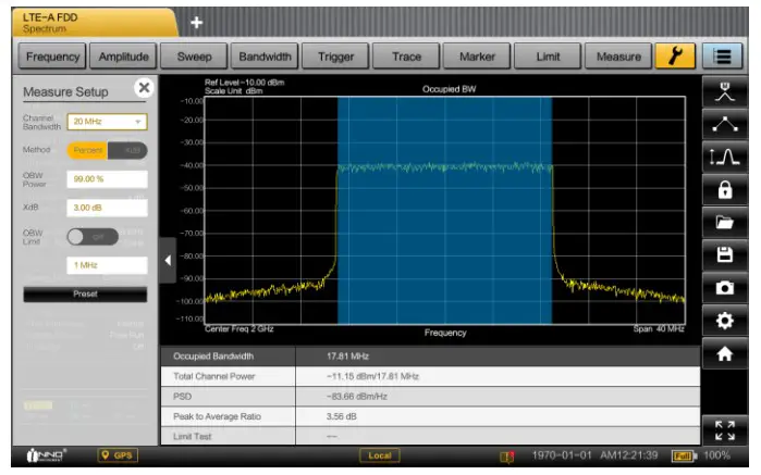 INNO Instrument 5G SMARTTM Handheld Spectrum Analyzer - transmitter.
