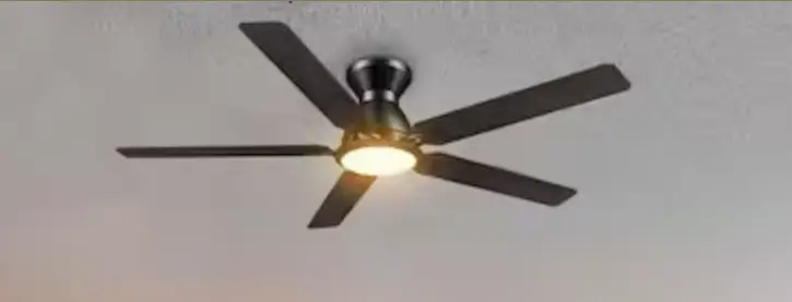 Carro Lydc525j-l12-bg-1-fm 52 Inch Black Color Changing Led Indoor Flush Mount Ceiling Fan User Manual