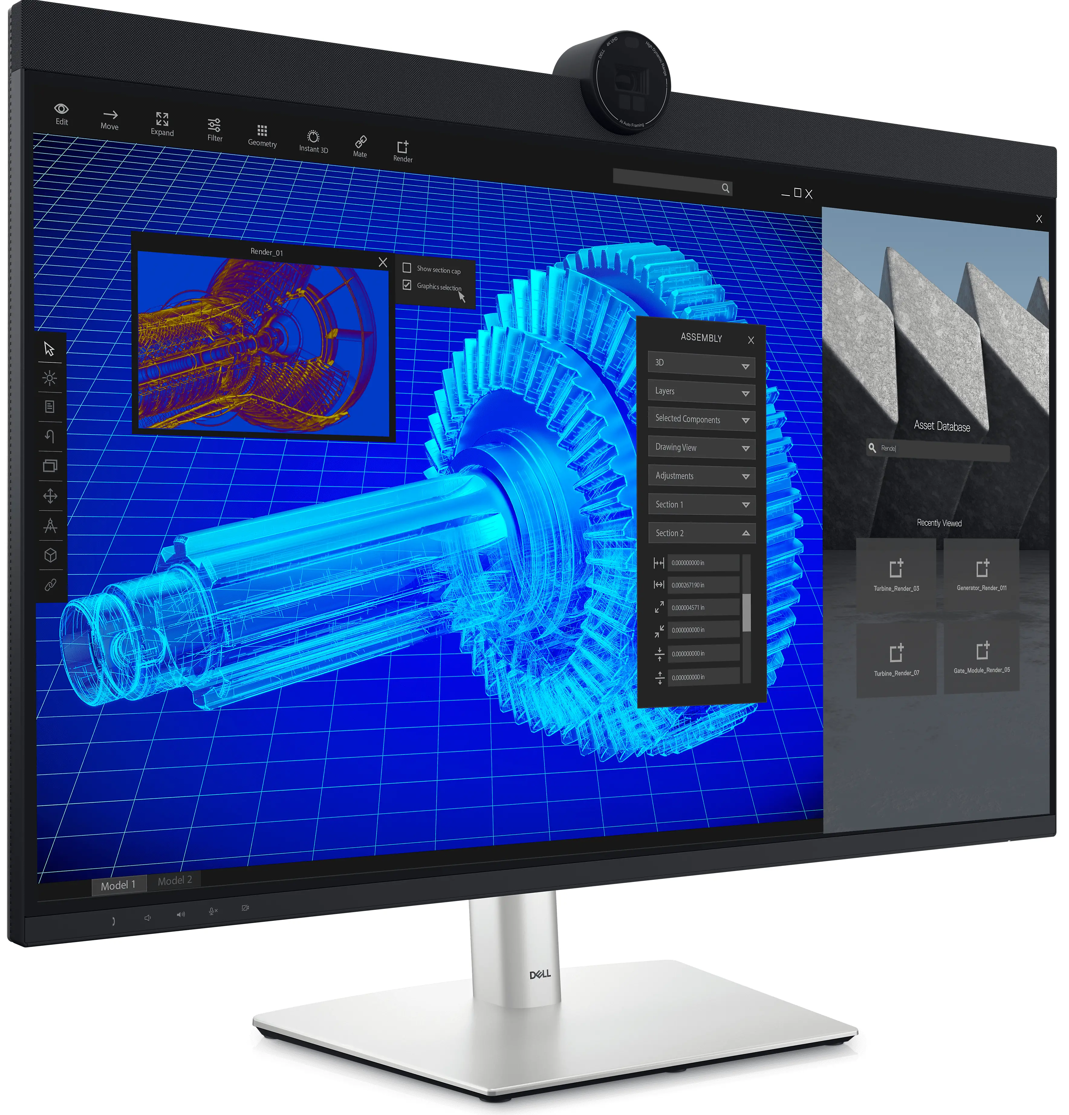 DELL UltraSharp U3224KB 32 Inch 6K Monitor