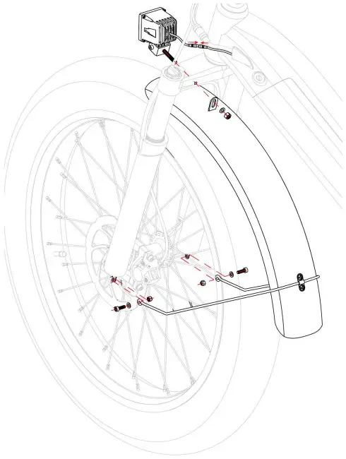 Installing Your Front Fender and Headlight