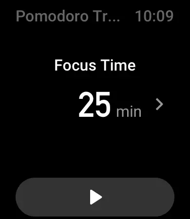 Pomodoro tracker