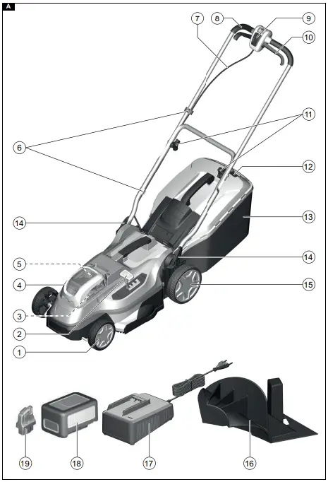KARCHER-LMO-18-36-Battery-Cordless-Lawn-Mower-FIG-1