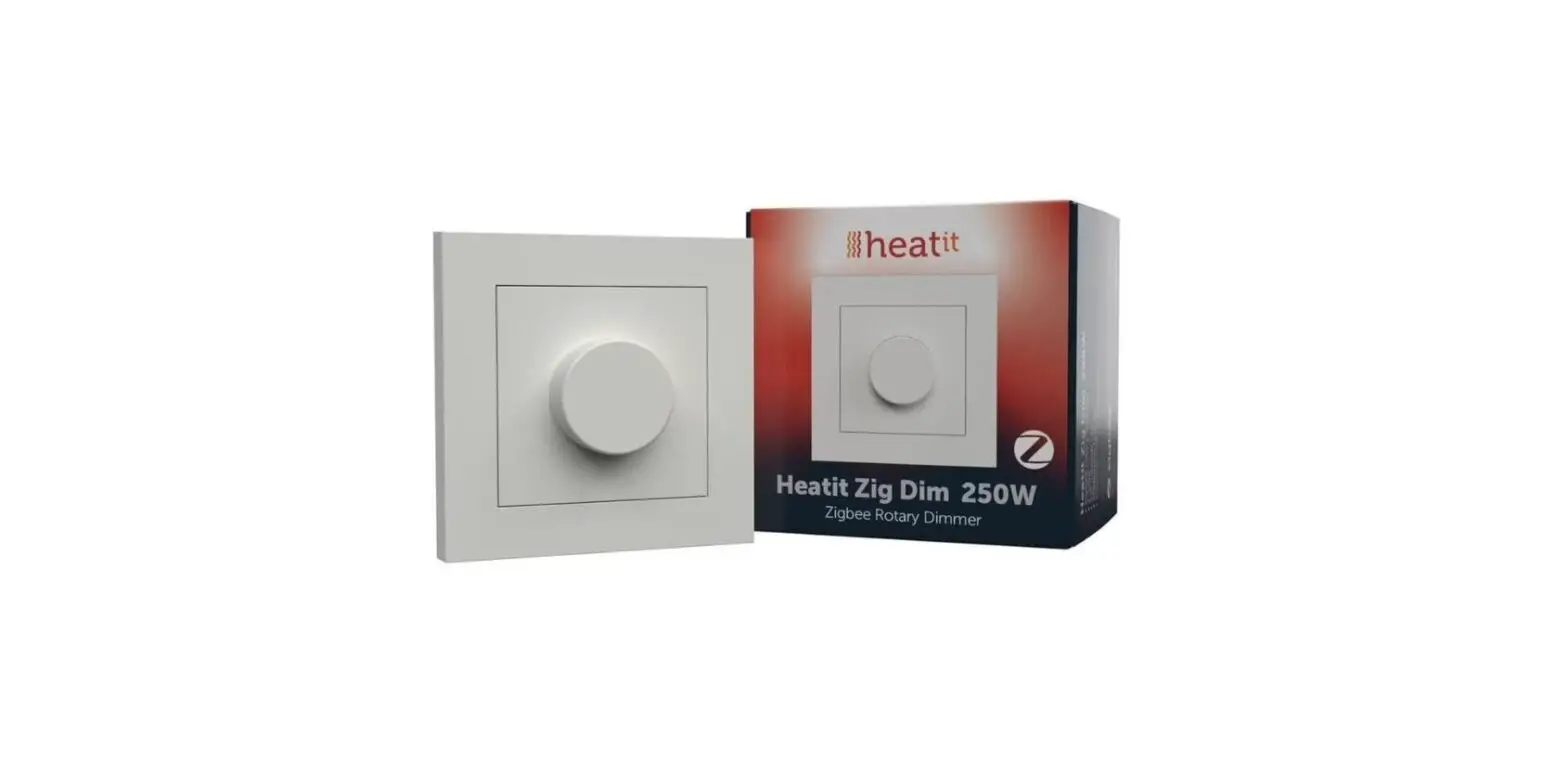 Heatit 250w Zig Dim Rotary Dimmer User Guide Heatit 250w Zig Dim Rotary Dimmer User Guide
