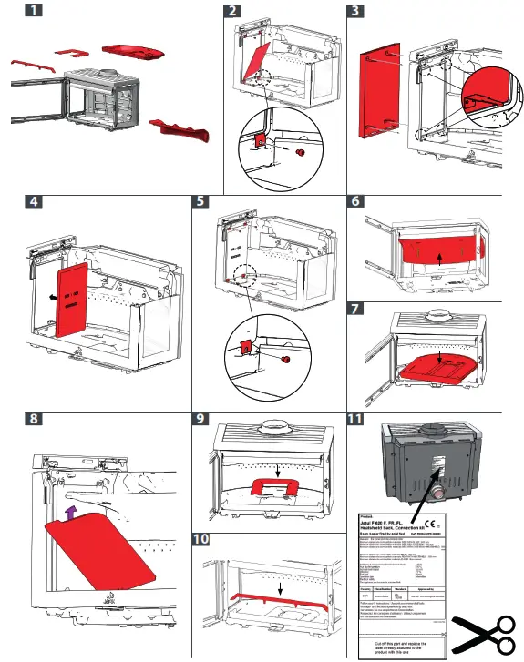 JOTUL F 620 B Wood Fireplaces