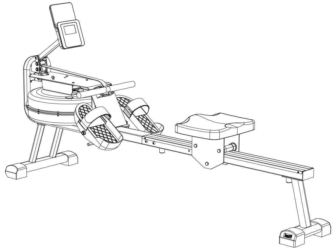 JOROTO MR23 Water Rowing Machine
