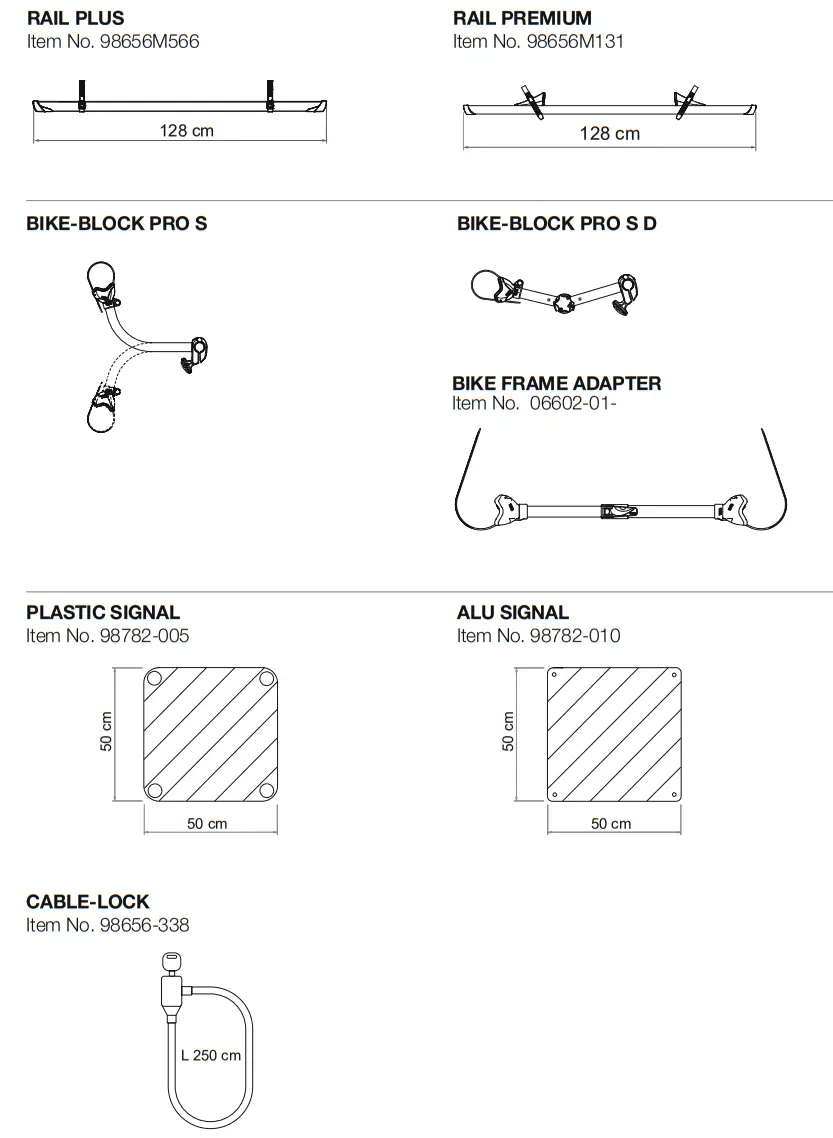 FIAMMA 02096-09 Pro Carry Bike - parts 12