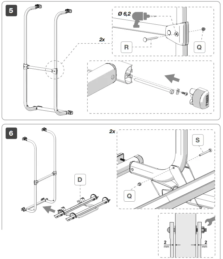 FIAMMA 02096-09 Pro Carry Bike - parts 6