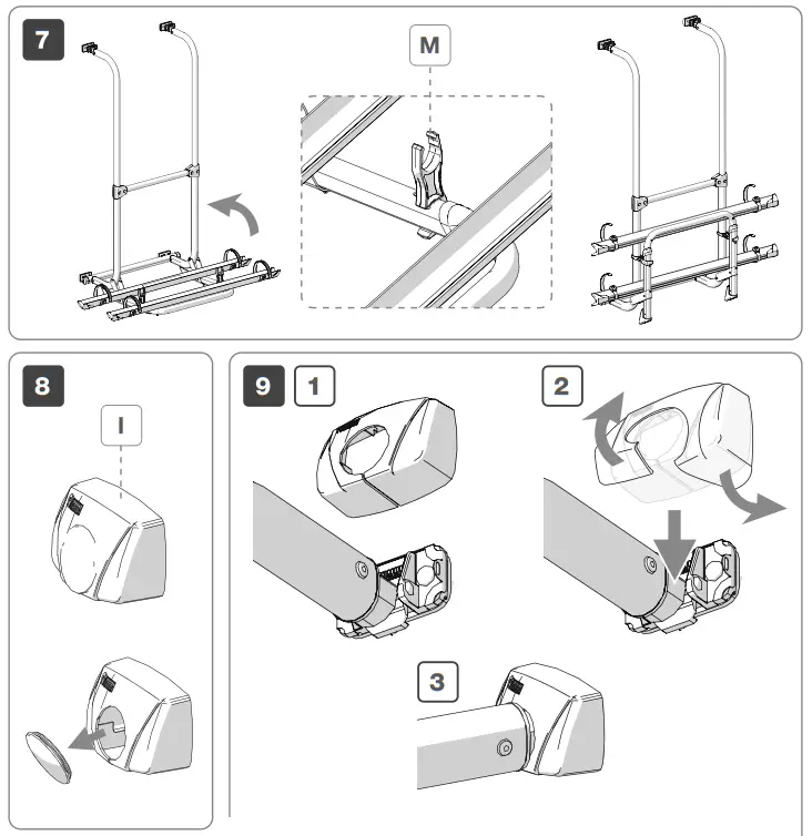 FIAMMA 02096-09 Pro Carry Bike - parts 7