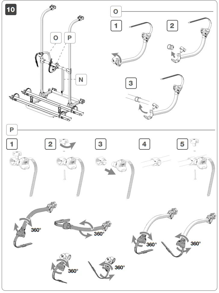 FIAMMA 02096-09 Pro Carry Bike - parts 8