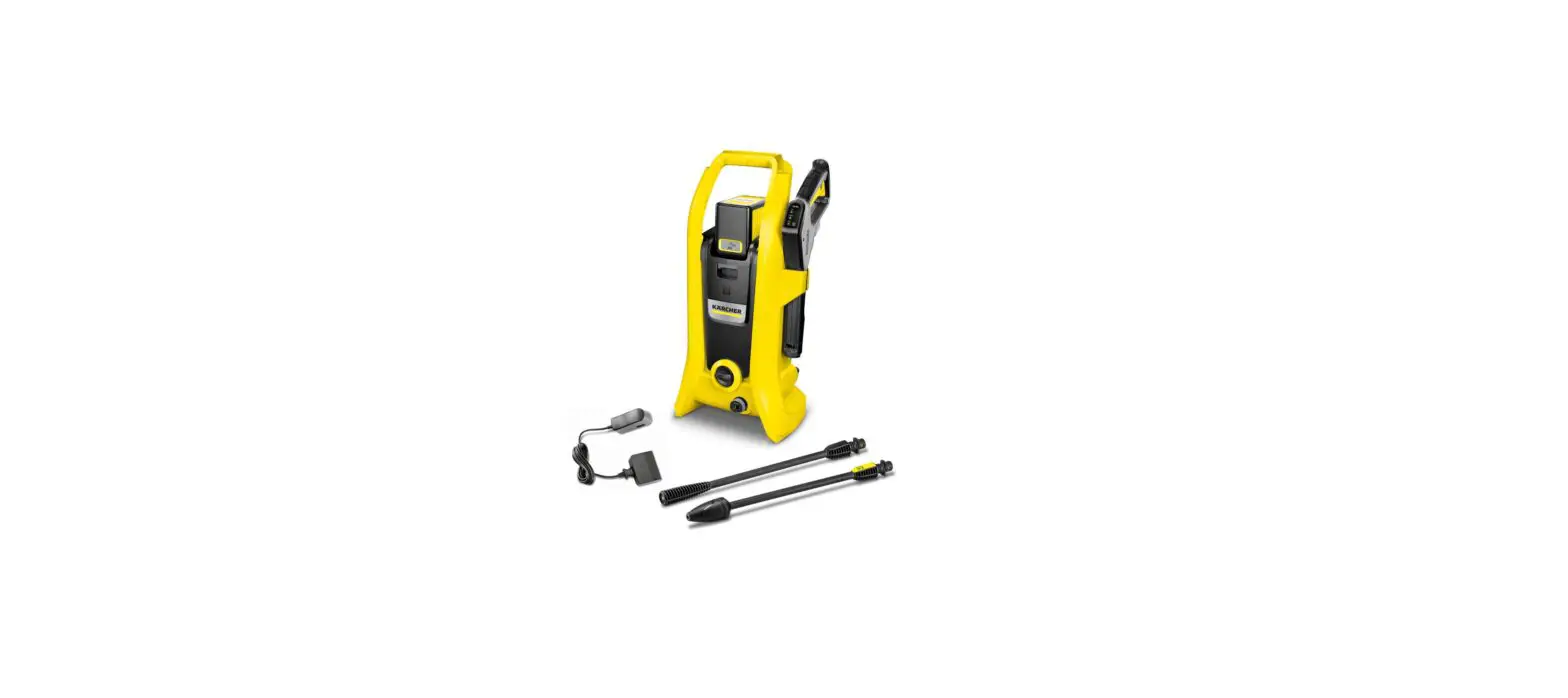 Karcher K 2 Battery Pressure Washer Instructions