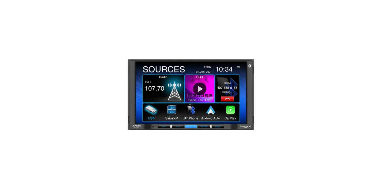 Jensen Mobile Car710x 7 Inch Multimedia Receiver User Guide Jensen Mobile Car710x 7 Inch Multimedia Receiver User Guide