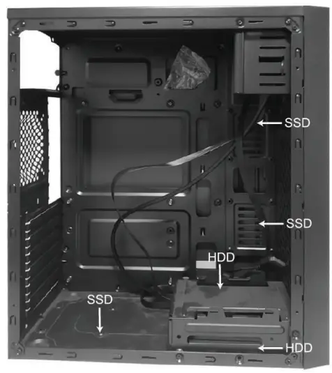 Hard Disk Installation Steps