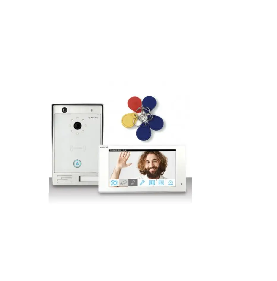 Alcad Kvs-31221 2 Wire Kit Video Door Entry Systems Installation Guide