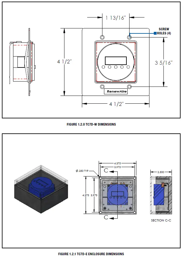 RenewAire-TC7D-Series-Digital-Time-Clock-FIG-2