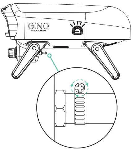 GINO 14 Inch Gas Fired Pizza Oven - ASSEMBLY INSTRUCTIONS 3