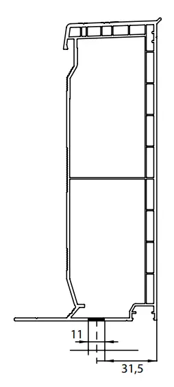 Roof opening preparation