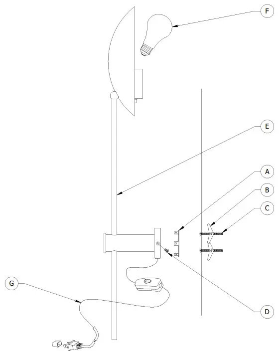 TROY LIGHTING PTL8132-PBR-SSD Leif 1-Light Patina Brass Soft Sand Plug-in Sconce -