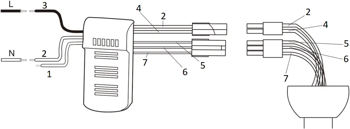 MIDHAM LJY-JH0229-01 - Install the remote control 1